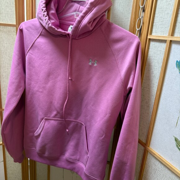 Under Armour Women's Armour Fleece Hoodie sz XS - Picture 3 of 5